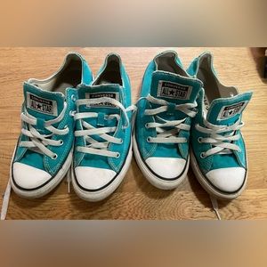 Size 2 Converse All Stars GUC- 2 pair available - Twins
